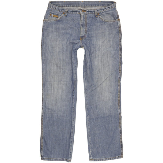 Wrangler Men Blue Straight Regular Jeans W36 L31