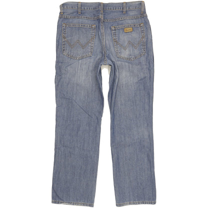 Wrangler Men Blue Straight Regular Jeans W36 L31