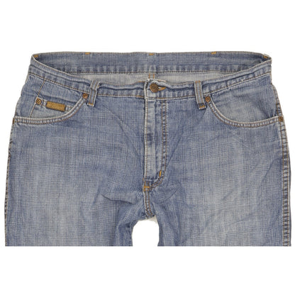 Wrangler Men Blue Straight Regular Jeans W36 L31
