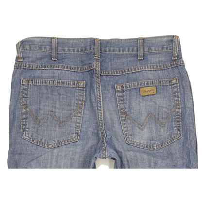 Wrangler Men Blue Straight Regular Jeans W36 L31