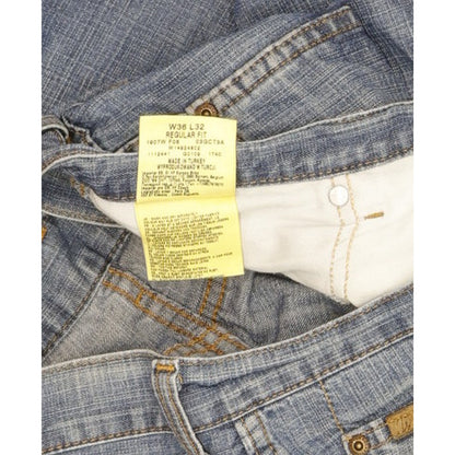 Wrangler Men Blue Straight Regular Jeans W36 L31