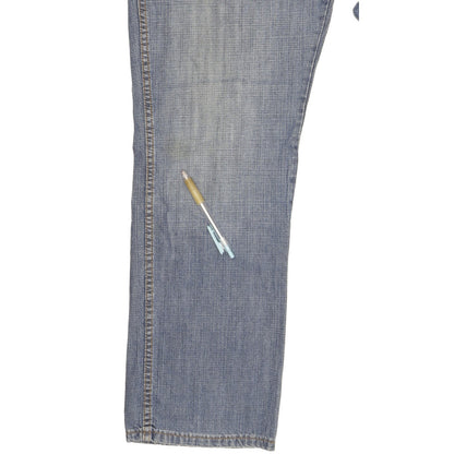 Wrangler Men Blue Straight Regular Jeans W36 L31