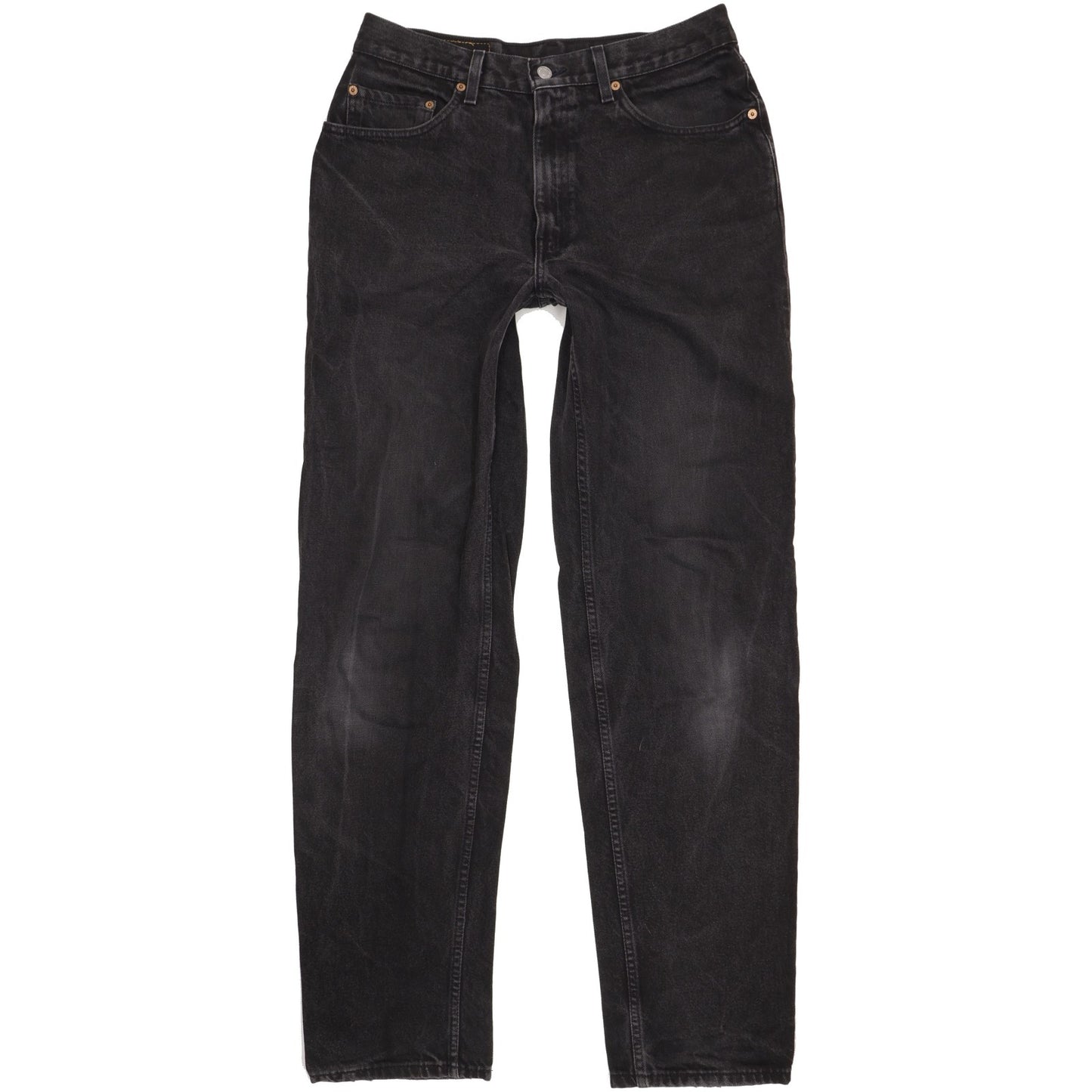 Levi's 550 Men Black Straight Relaxed Jeans W34 L35