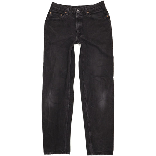 Levi's 550 Men Black Straight Relaxed Jeans W34 L35