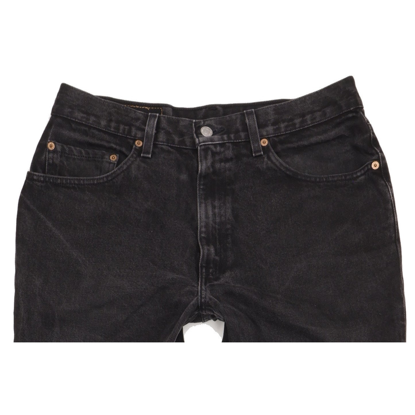 Levi's 550 Men Black Straight Relaxed Jeans W34 L35