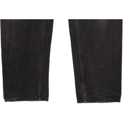 Levi's 550 Men Black Straight Relaxed Jeans W34 L35