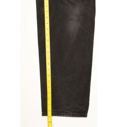 Levi's 550 Men Black Straight Relaxed Jeans W34 L35