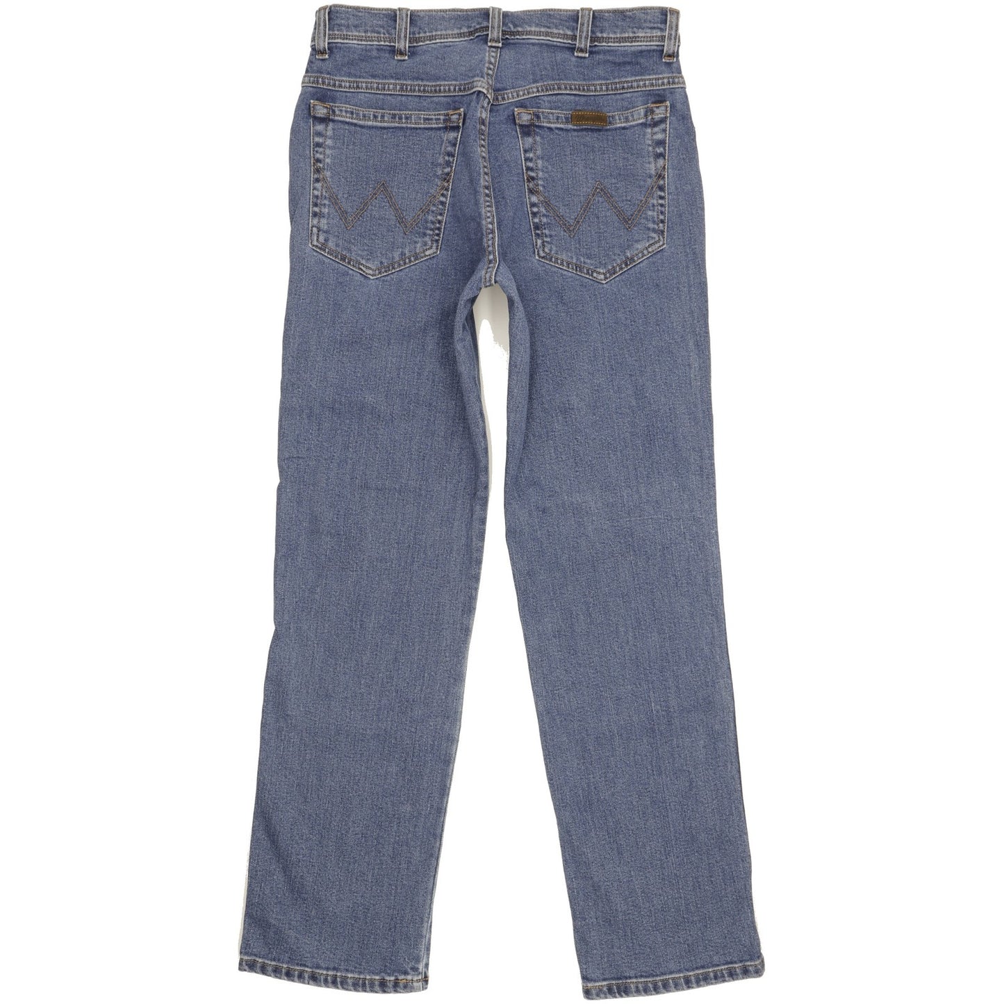 Wrangler Men Blue Straight Regular Stretch Jeans W33 L31