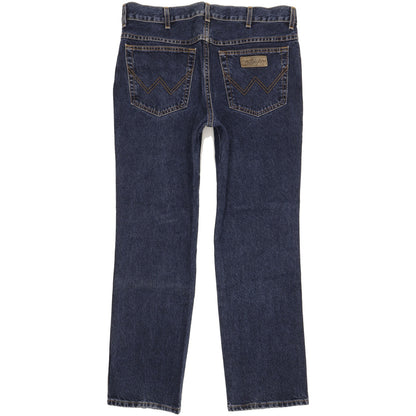 Wrangler Texas Men Blue Straight Regular Jeans W36 L30