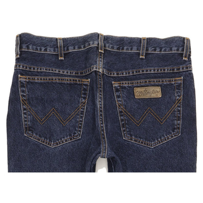 Wrangler Texas Men Blue Straight Regular Jeans W36 L30