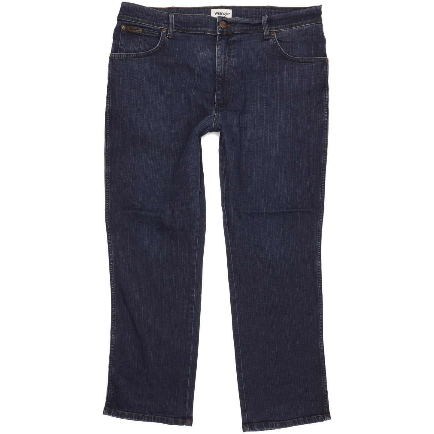 Wrangler Texas Men Blue Straight Regular Stretch Jeans W38 L30