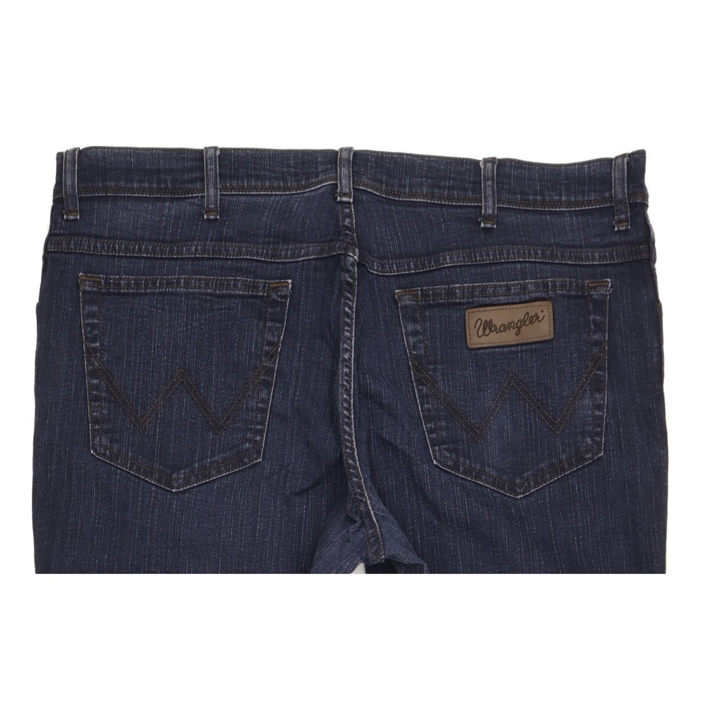 Wrangler Texas Men Blue Straight Regular Stretch Jeans W38 L30