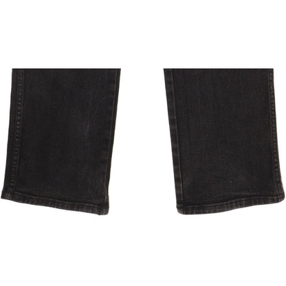 Wrangler Texas Men Black Straight Regular Stretch Jeans W32 L32