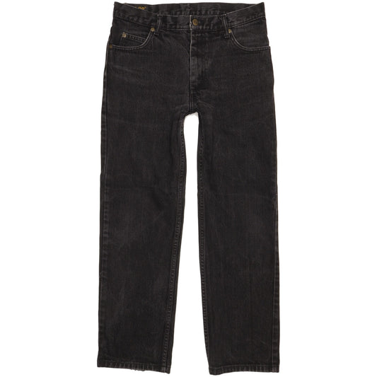Lee Brooklyn Men Black Straight Regular Jeans W32 L28