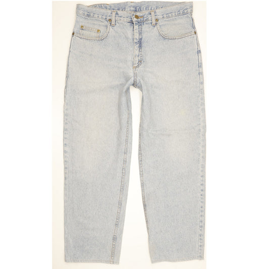 Lee Kansas Men Blue Straight Regular Jeans W36 L27