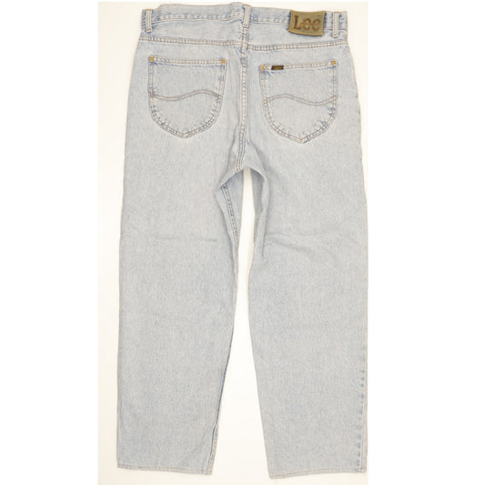 Lee Kansas Men Blue Straight Regular Jeans W36 L27