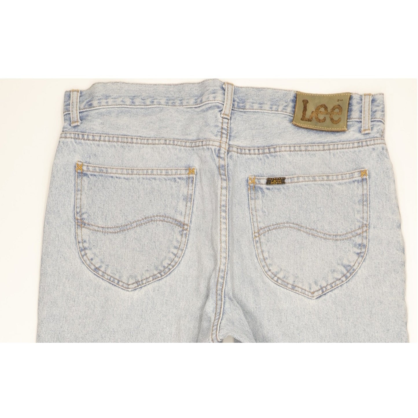 Lee Kansas Men Blue Straight Regular Jeans W36 L27