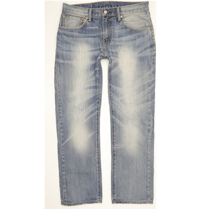 Levi's 505 Men Blue Straight Regular Jeans W32 L29