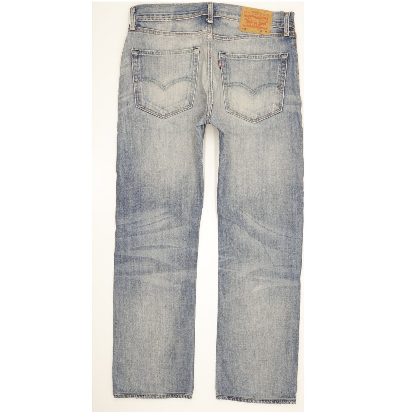 Levi's 505 Men Blue Straight Regular Jeans W32 L29