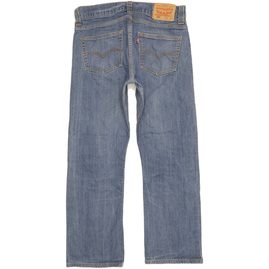 Levi's 506 Men Blue Straight Regular Stretch Jeans W32 L28