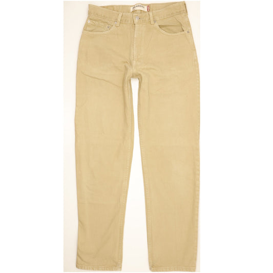 Levi's 550 Men Beige Straight Relaxed Jeans W33 L33