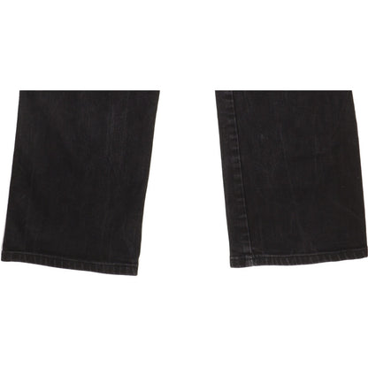 Wrangler Arizona Men Black Straight Regular Stretch Jeans W36 L32