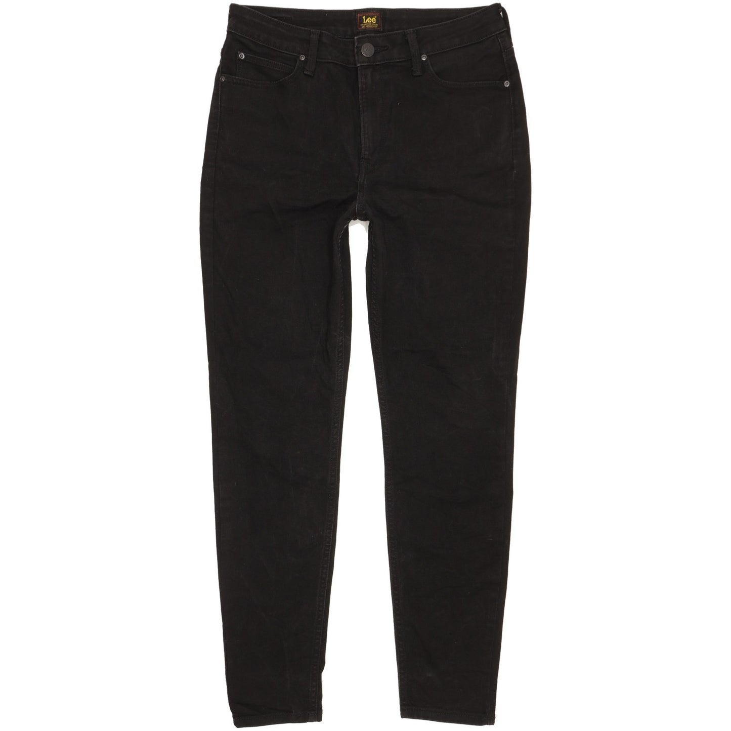 Lee Scarlett Black Skinny Slim Stretch Jeans High Waisted W32 L28
