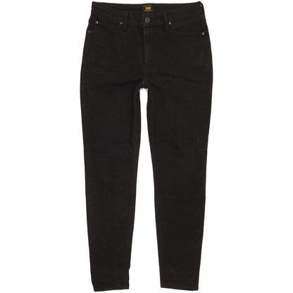 Lee Scarlett Black Skinny Slim Stretch Jeans High Waisted W32 L28