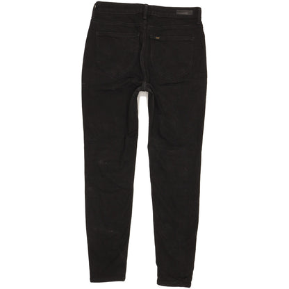 Lee Scarlett Black Skinny Slim Stretch Jeans High Waisted W32 L28