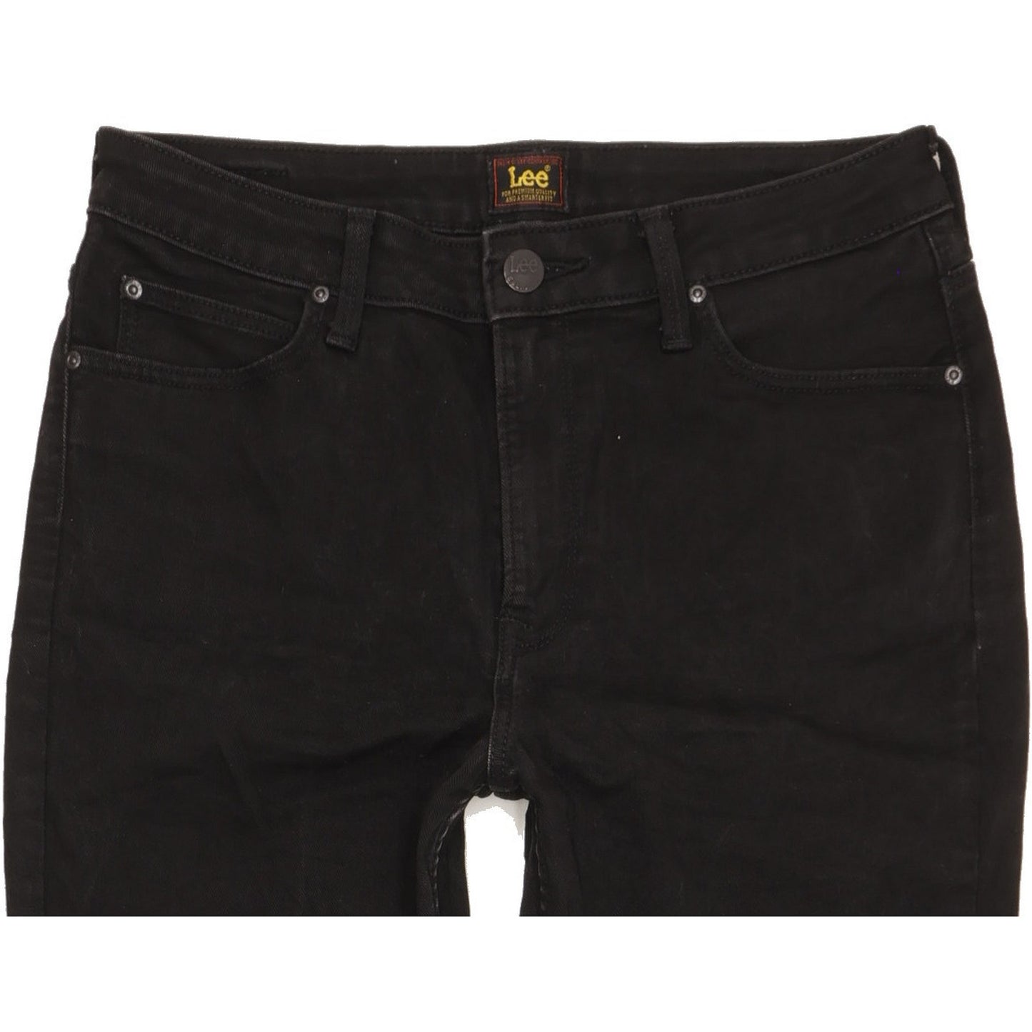 Lee Scarlett Black Skinny Slim Stretch Jeans High Waisted W32 L28