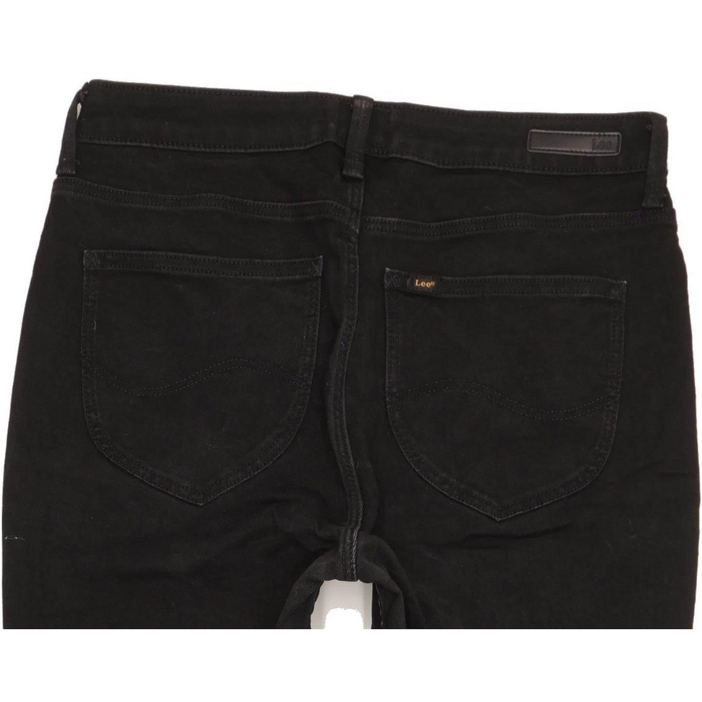 Lee Scarlett Black Skinny Slim Stretch Jeans High Waisted W32 L28
