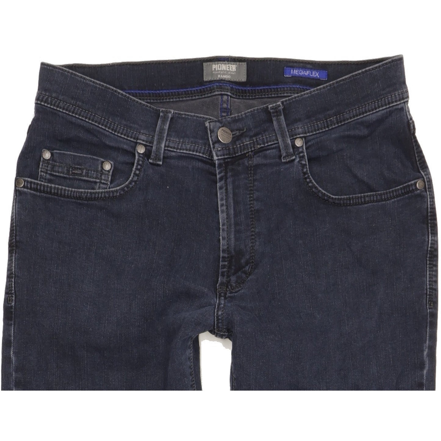 Pioneer Rando Men Blue Straight Regular Stretch Jeans W33 L31