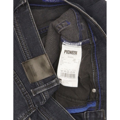 Pioneer Rando Men Blue Straight Regular Stretch Jeans W33 L31