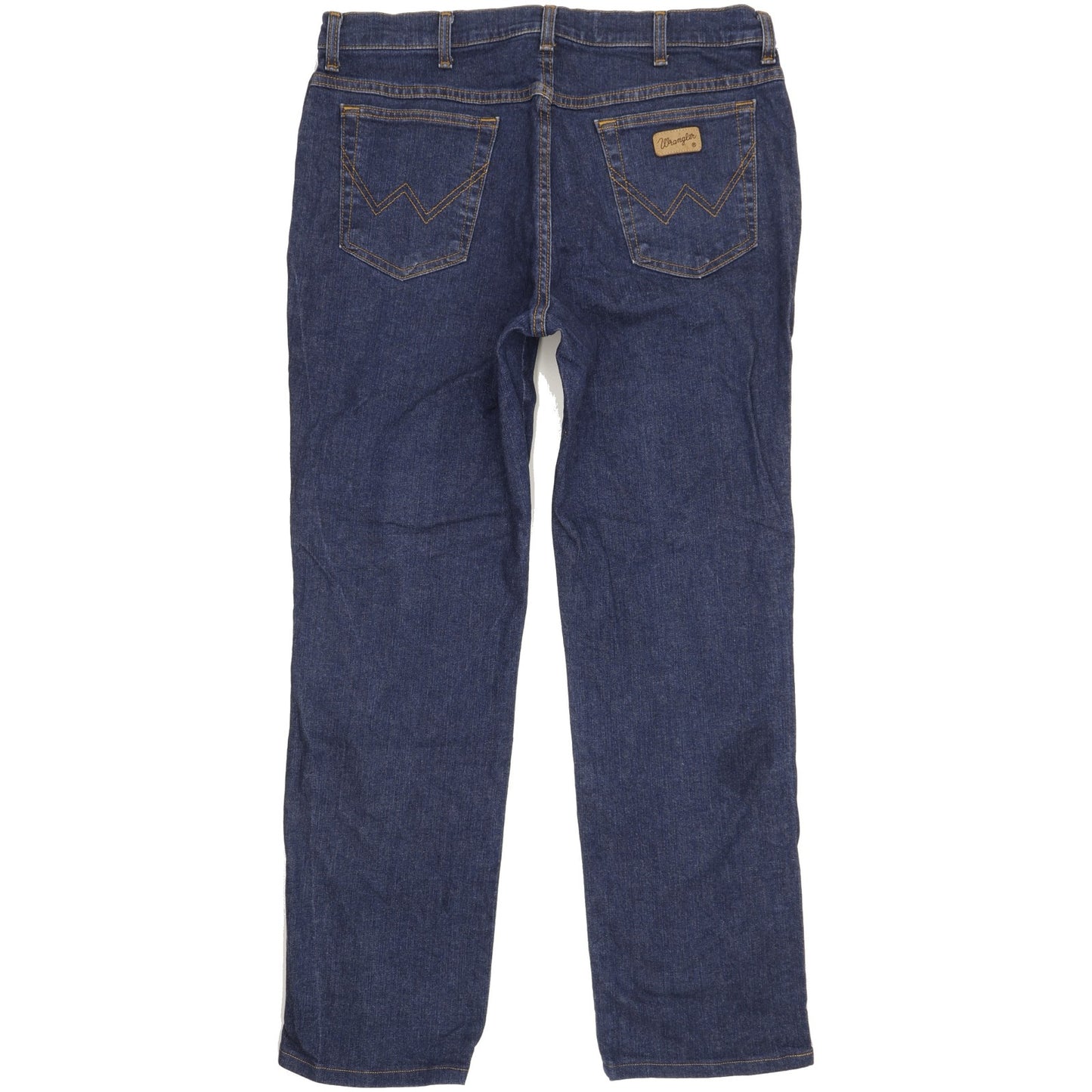 Wrangler Texas Men Blue Straight Regular Stretch Jeans W38 L31