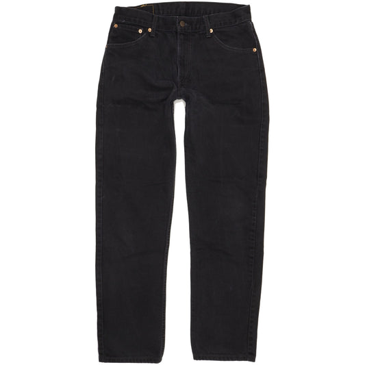 Levi's 521 Men Black Straight Regular Jeans W33 L32