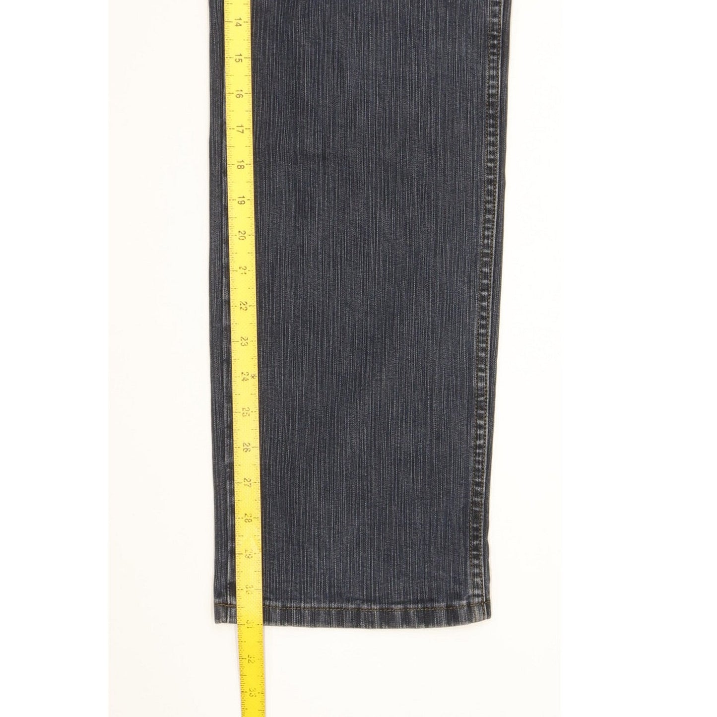 Wrangler Durable Quality Men Blue Straight Regular Stretch Jeans W36 L31
