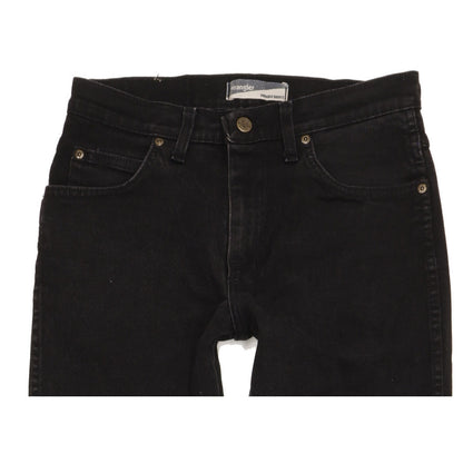 Wrangler Durable Quality Men Black Straight Regular Stretch Jeans W31 L30