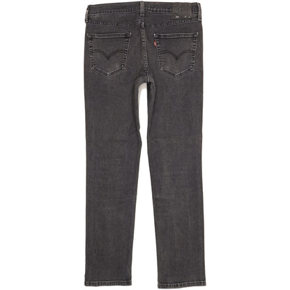 Levi's 511 Men Black Straight Slim Stretch Jeans W33 L32