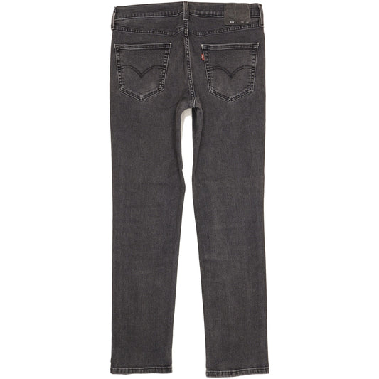 Levi's 511 Men Black Straight Slim Stretch Jeans W33 L32