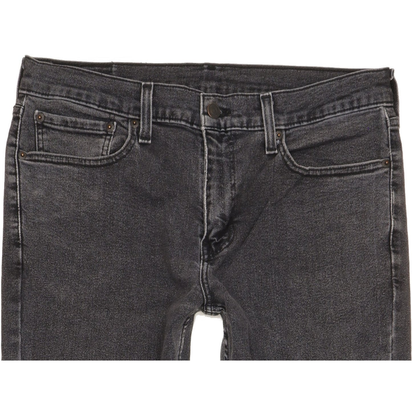 Levi's 511 Men Black Straight Slim Stretch Jeans W33 L32