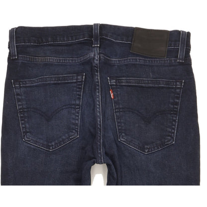 Levi's 511 Men Navy Straight Slim Stretch Jeans W33 L29