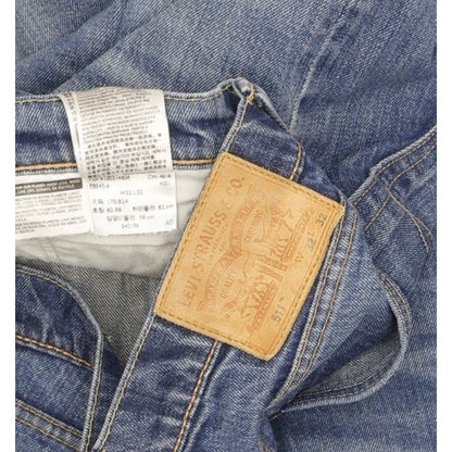 Levi's 511 Men Blue Straight Slim Stretch Jeans W32 L31