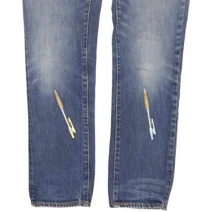 Levi's 511 Men Blue Straight Slim Stretch Jeans W32 L31