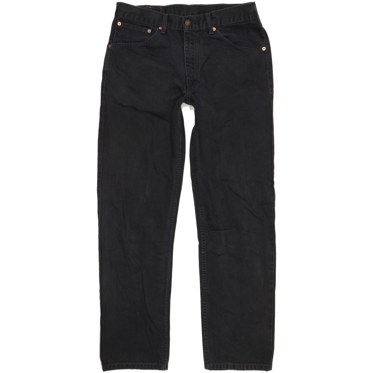 Levi's 521 Men Black Straight Regular Jeans W34 L32