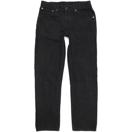 Levi's 521 Men Black Straight Regular Jeans W34 L32