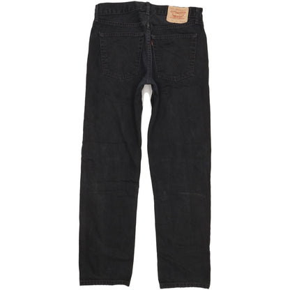 Levi's 521 Men Black Straight Regular Jeans W34 L32