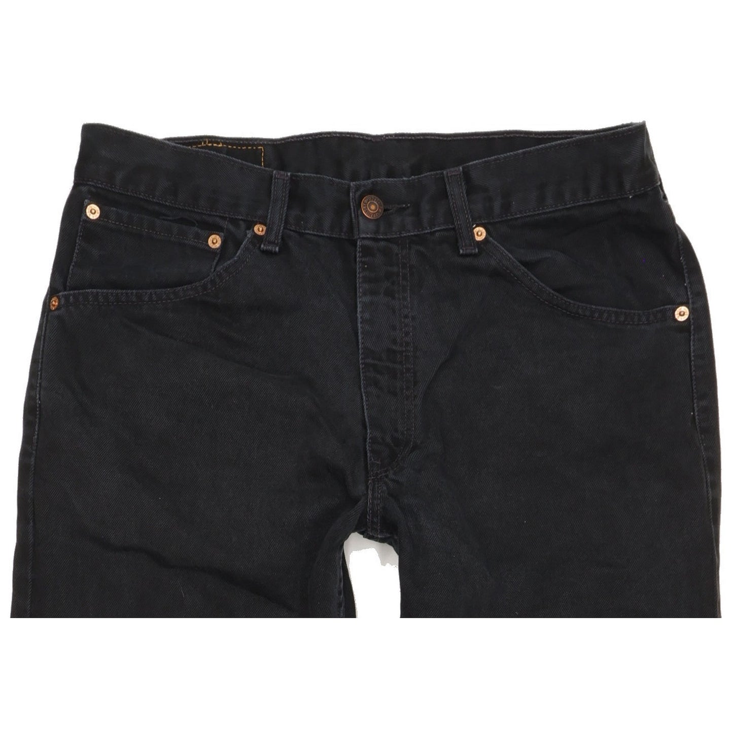 Levi's 521 Men Black Straight Regular Jeans W34 L32