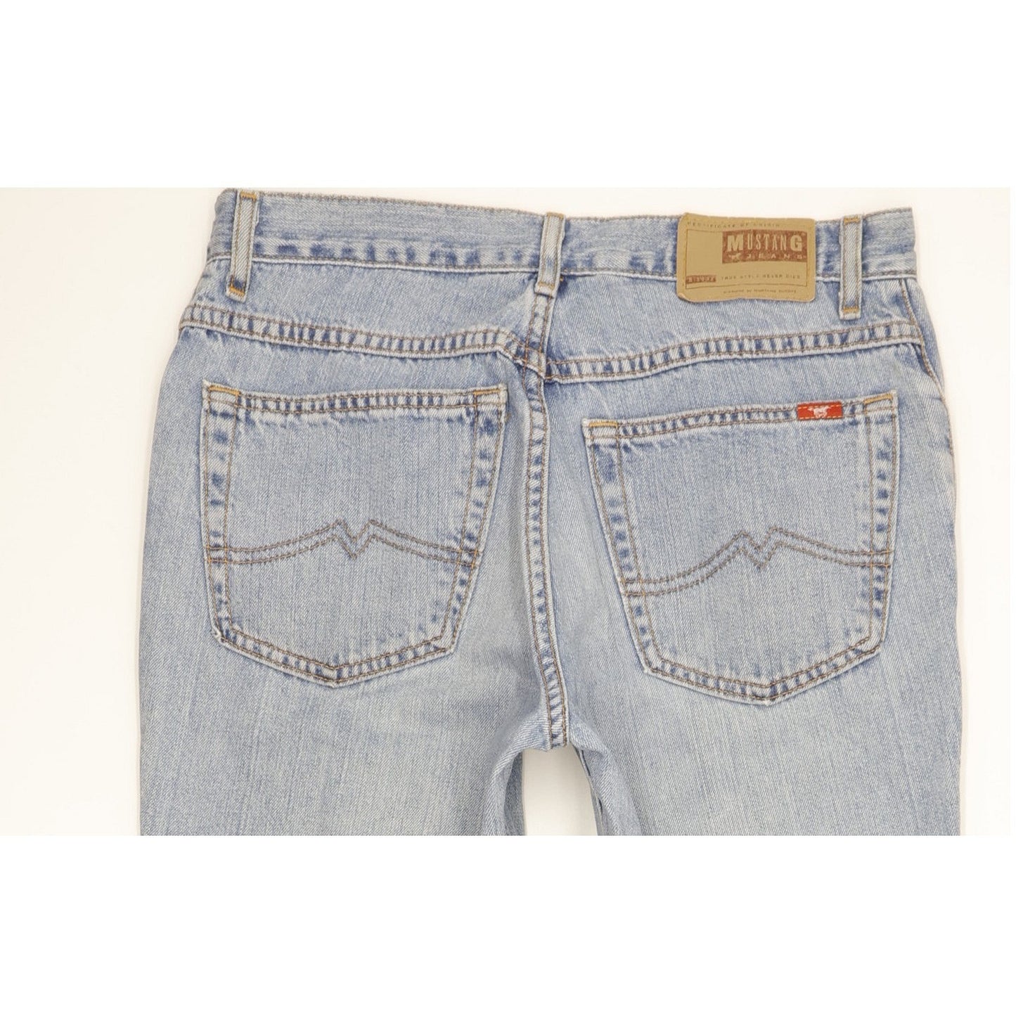 Mustang Tramper Men Blue Straight Regular Jeans W33 L29
