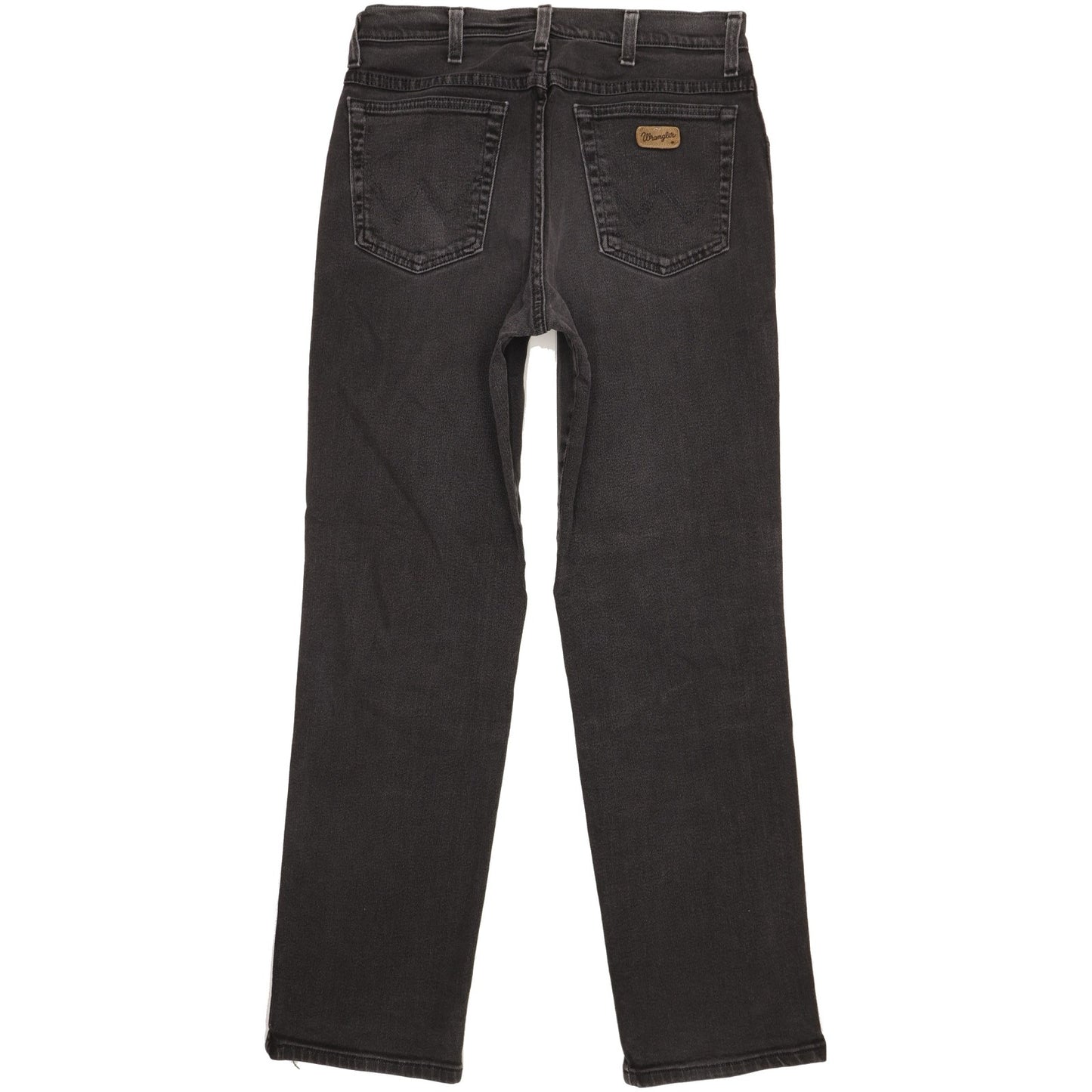 Wrangler Men Black Straight Regular Jeans W30 L30