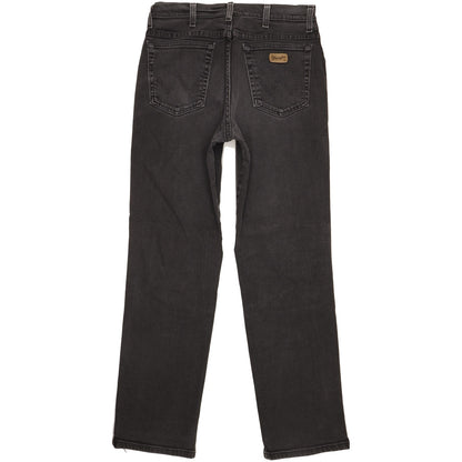 Wrangler Men Black Straight Regular Jeans W30 L30